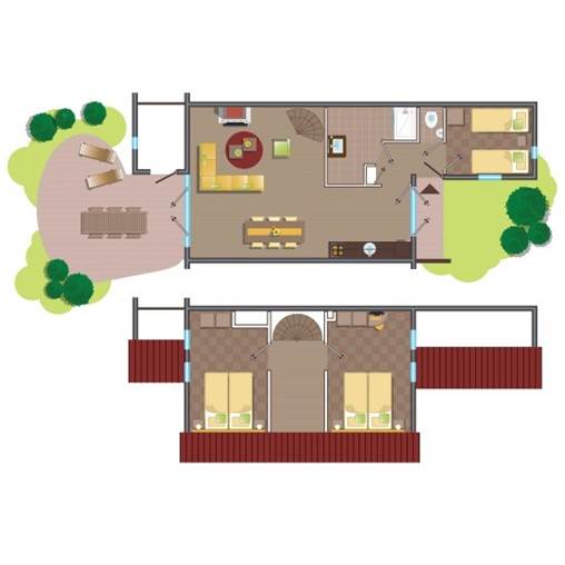 Premium cottage PZ984 at Port Zélande